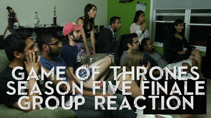 RE-UPLOAD: Game of Thrones - SEASON 5 FINALE - Group Reaction