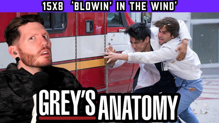 First time watching GREY'S ANATOMY 15x8 ‘Blowin' in the Wind' REACTION