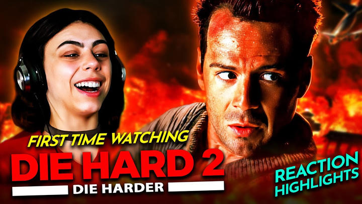 Leia is Holly Jolly for DIE HARD 2 DIE HARDER (1990) Movie Reaction FIRST TIME WATCHING