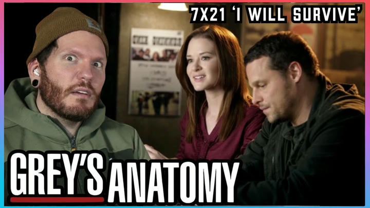 First time watching Grey's Anatomy REACTION 7x21 'I Will Survive'
