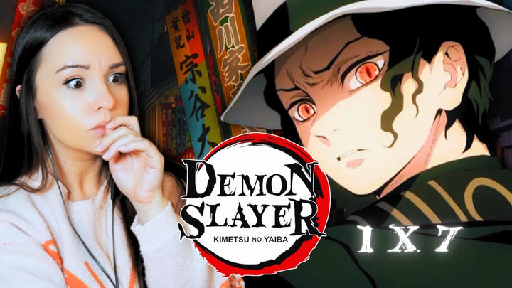 Demon Slayer 1x7 REACTION | "Muzan Kibutsuji"