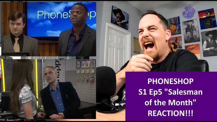 American Reacts PHONESHOP Salesman Of The Month Season 1 Episode 5 REACTION