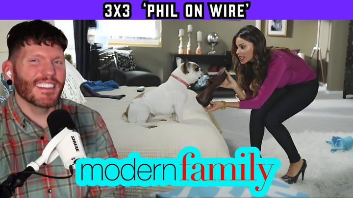 First time watching MODERN FAMILY 3x3 'Phil on Wire' REACTION