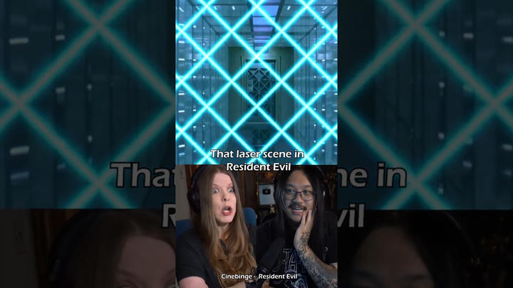 That laser scene in Resident Evil #shorts