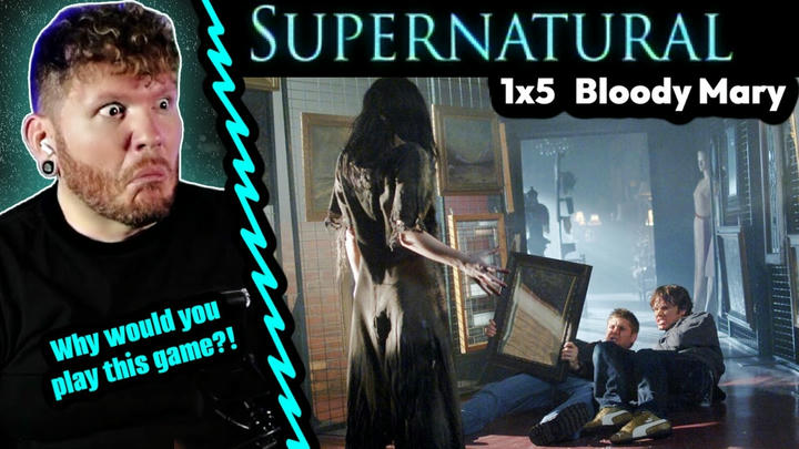 Won't catch me saying this 3 times! | First time watching SUPERNATURAL Reaction 1x5 Bloody Mary