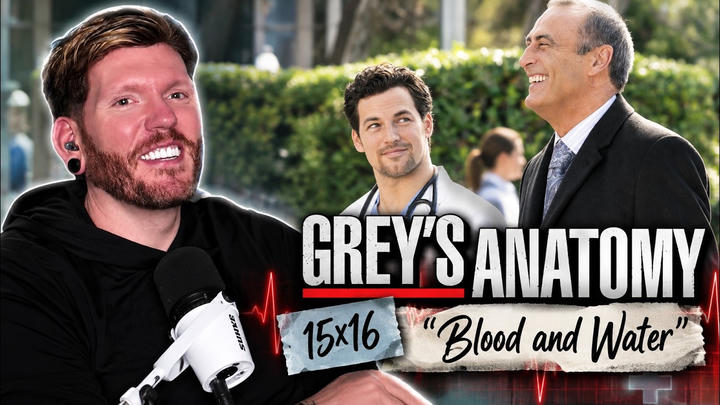 First time watching GREY'S ANATOMY 15x16 'Blood and Water' REACTION