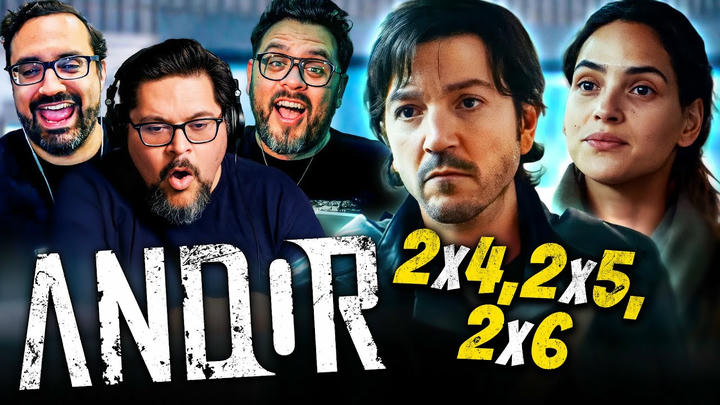 ANDOR SEASON 2 EPISODE 4, 5, 6 REACTION! 2x4, 2x5, 2x6 Review | Star Wars • Diego Luna • Disney Plus