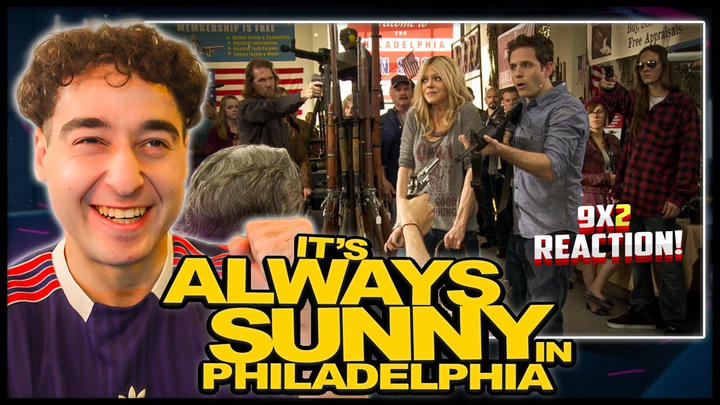 Film Student Watches IT'S ALWAYS SUNNY 9x2 for the FIRST TIME 'Gun Fever Too: Still Hot' Reaction!