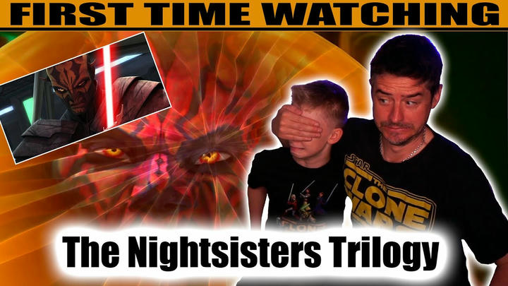 Star Wars - The Clone Wars: The Nightsisters Trilogy (FIRST TIME WATCHING REACTION!)