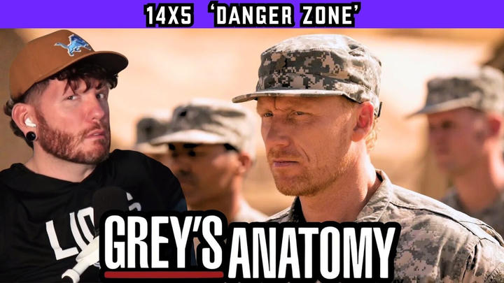 First time watching GREY'S ANATOMY 14x5 'Danger Zone' REACTION