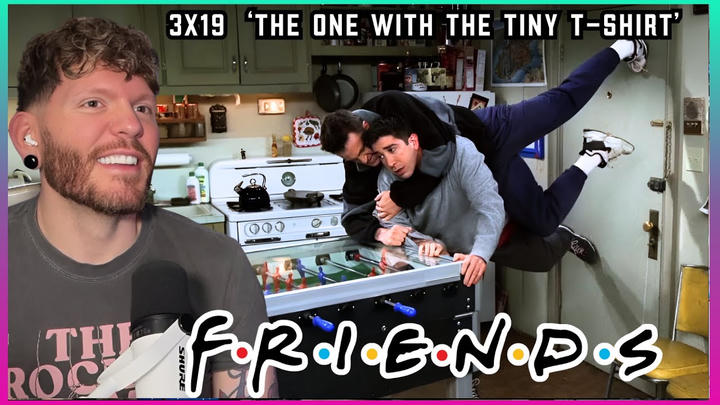 FIRST TIME WATCHING Friends REACTION 3x19 'The One with the Tiny T-Shirt'