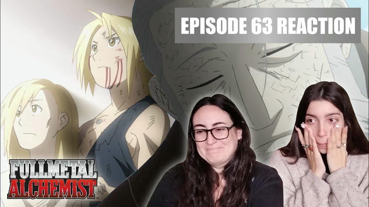 FULLMETAL ALCHEMIST BROTHERHOOD Reaction 1x63 - "THE OTHER SIDE OF THE GATEWAY"