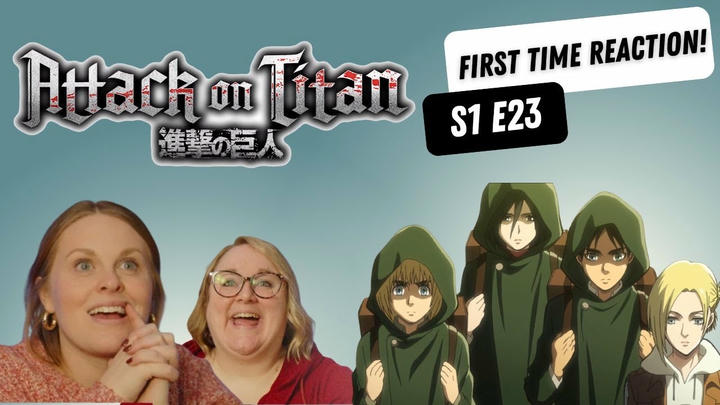 Attack On Titan DUB | S1 E23 | Smile: Raid on Stohess District | FIRST TIME REACTION