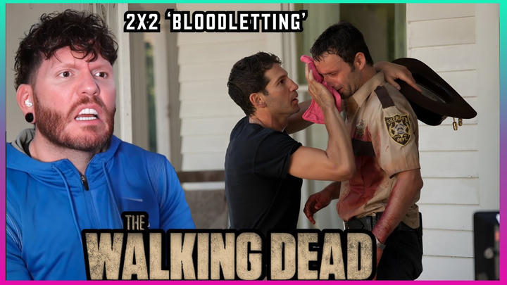 FIRST TIME WATCHING The Walking Dead 2x2 'Bloodletting' REACTION