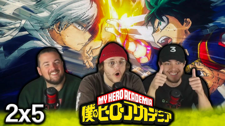 HE USED HIS FIRE??? | My Hero Academia 2x5 "Cavalry Battle Finale" Group Reaction!