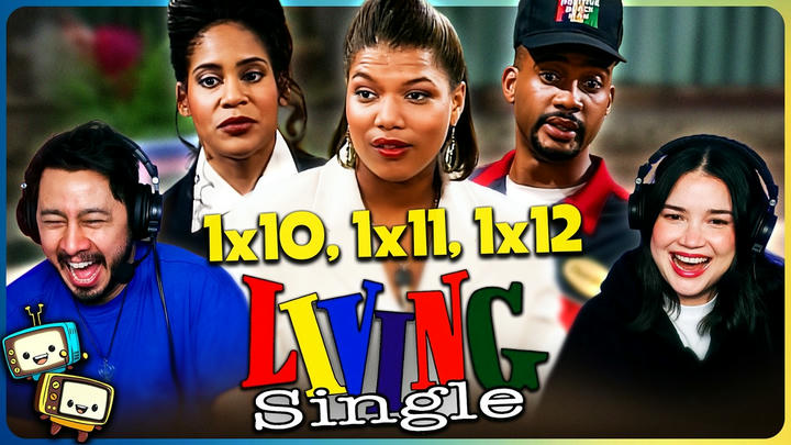LIVING SINGLE (1993) 1x10, 1x11 & 1x12 REACTION! | First Time Watch | Queen Latifah | Kim Coles