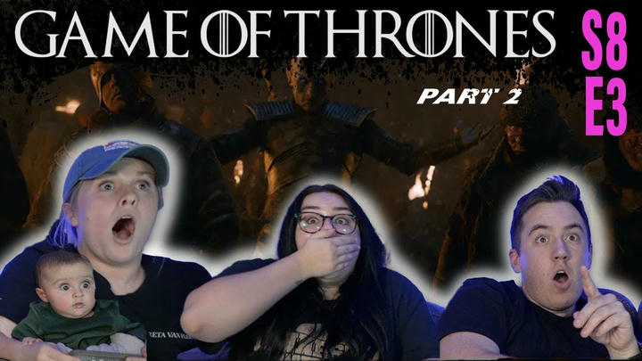 Game of Thrones | S8 E3 | "The Long Night" | Part 2 | FIRST TIME REACTION