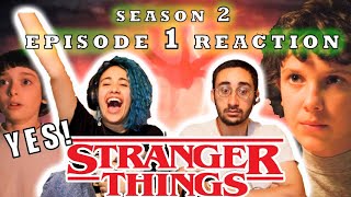 *STRANGER THINGS* 2X1 reaction (LET'S GO!)- First Time Siblings Watch