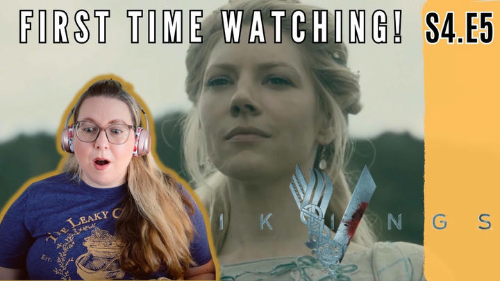 Holy shiz, LAGERTHA! My REACTION to *Vikings* S4.E5