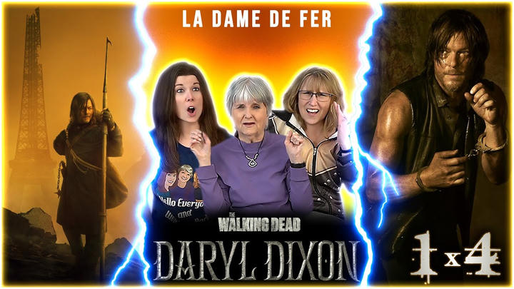 ENTERTAINING REACTIONS to DARYL DIXON 1x4 "La Dame de Fer"