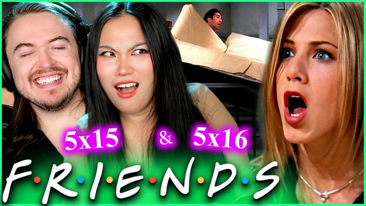 **298 TIMES!!!** Friends Reaction S5 Episodes 15 & 16 : FIRST TIME WATCHING