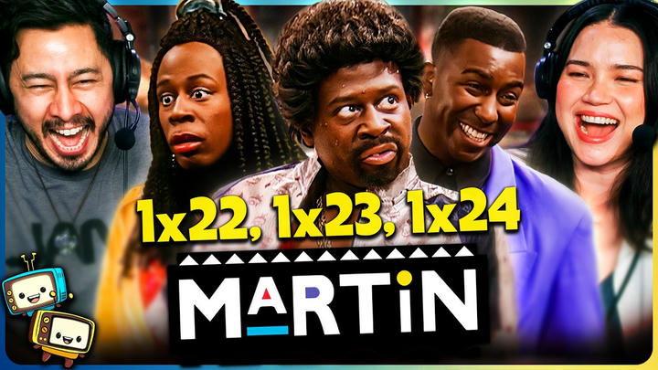 MARTIN (1992) 1x22, 1x23 & 1x24 Reaction! | First Time Watch | Martin Lawrence | Tisha Campbell
