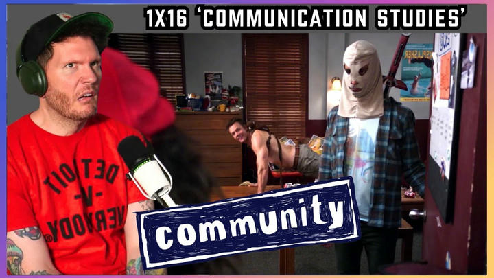 First time watching Community REACTION 1x16 'Communication Studies'