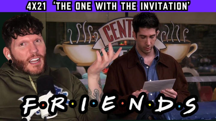 FIRST TIME WATCHING Friends 4x21 'The One With The Invitation' REACTION