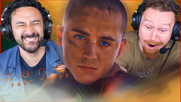 DUNE: PART THREE TRAILER REACTION!! Official Teaser | Timothée Chalamet | Robert Pattinson | Zendaya