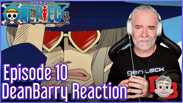 One Piece - Episode 10 "The Weirdest Guy Ever! Jango The Hypnotist!" REACTION