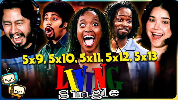 LIVING SINGLE (1996) 5x9, 5x10, 5x11, 5x12 & 5x13 REACTION! | First Time Watch | Queen Latifah