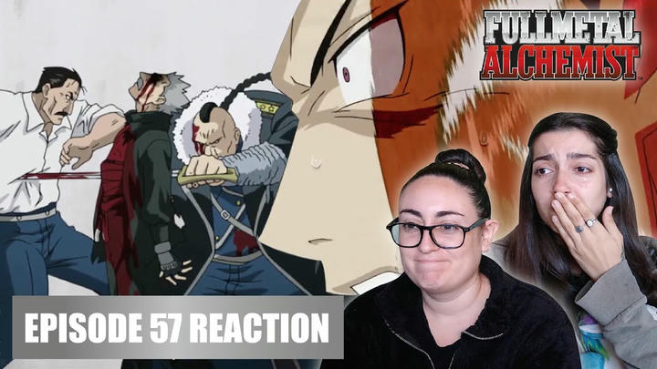 FULLMETAL ALCHEMIST BROTHERHOOD Reaction 1x57 - "ETERNAL LEAVE"
