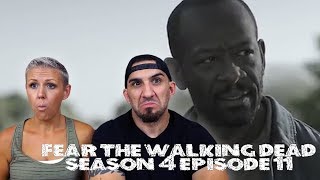 Fear the Walking Dead Season 4 Episode 11 'The Code' REACTION!!