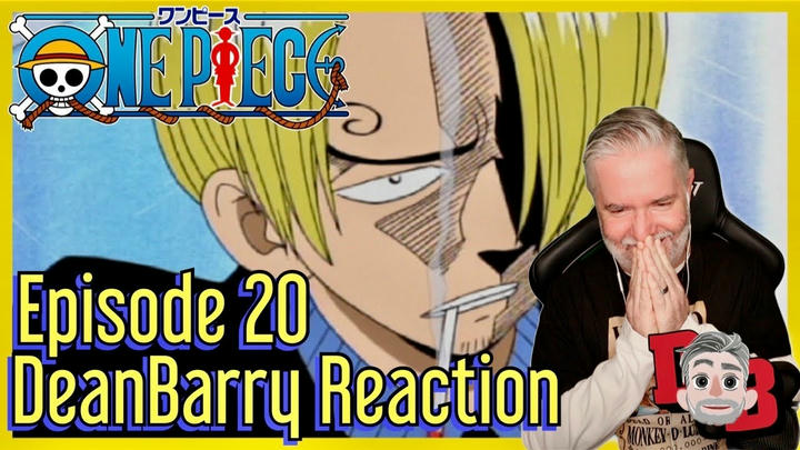 One Piece - Episode 20 "Famous Cook! Sanji Of The Sea Restaurant!" REACTION