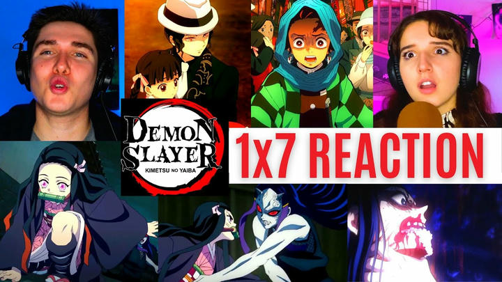 REACTING to *1x7 Demon Slayer: Kimetsu no Yaiba* MUZAN KIBUTSUJI!!(First Time Watching) Shonen Anime