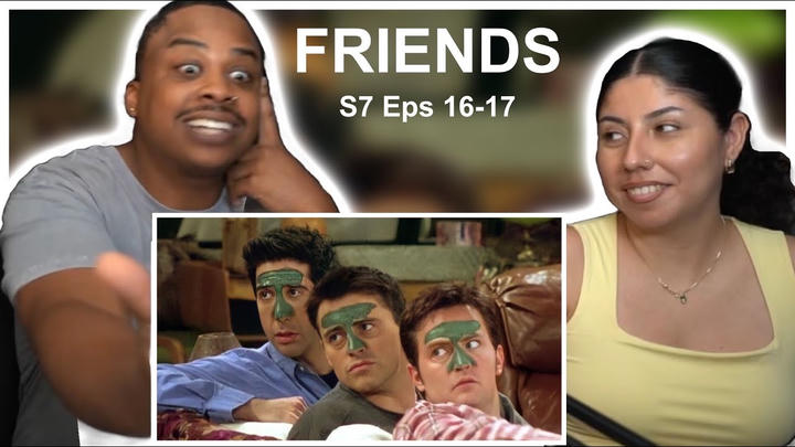 FRIENDS S7 EPS 16-17 (FIRST TIME WATCHING)