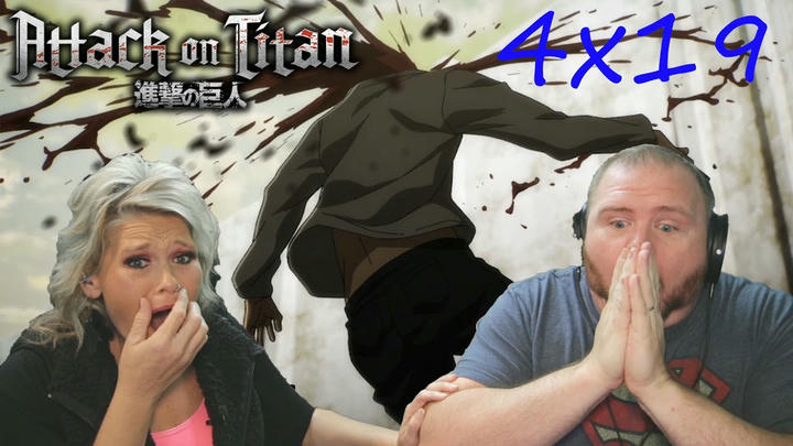 ATTACK ON TITAN 4x19 REACTION | Two Brothers