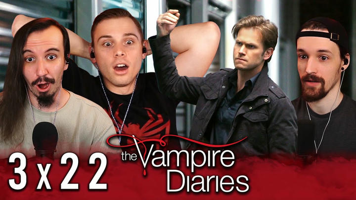 The Vampire Diaries 3x22 Reaction!! "The Departed"