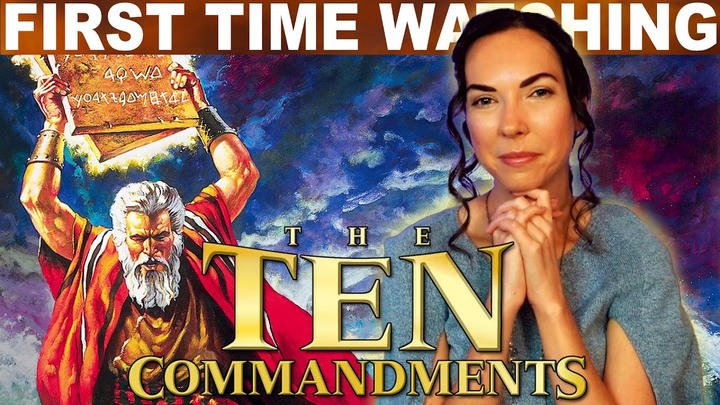 THE TEN COMMANDMENTS (1956) MOVIE REACTION! (PART 1)