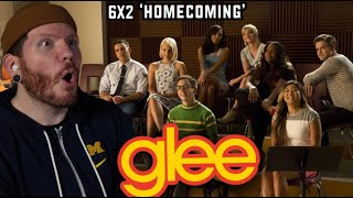 First time watching GLEE Reaction 6x2 'HOMECOMING'