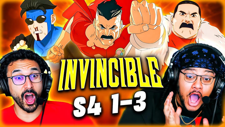INVINCIBLE Season 4 Episodes 1, 2, & 3 REACTION - THAT VILTRUM BACKSTORY IS A SHOCKER! Omni Man