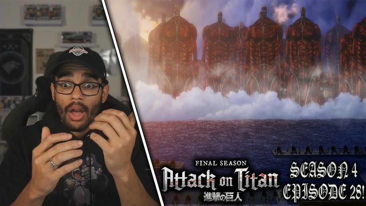 Attack on Titan Season 4 Episode 28 Reaction! - The Dawn of Humanity