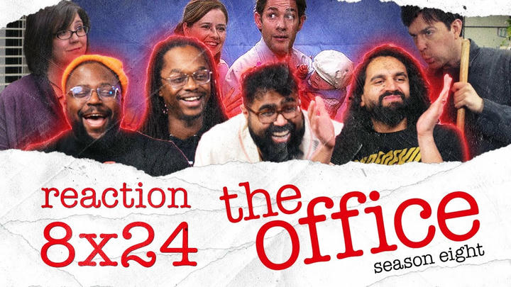 Is Dwight the Father? | The Office - 8x24 Free Family Portrait Studio | Group Reaction