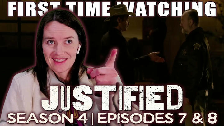 Justified | Season 4 - Ep. 7 + 8 | First Time Watching Reaction | He's Drew Thompson!