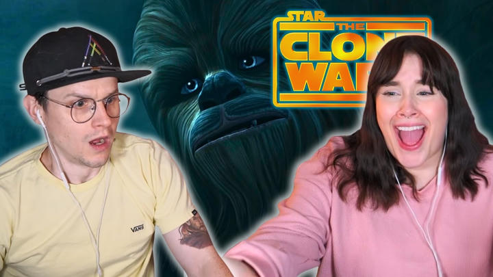 It's a WOOKIE!! | STAR WARS: THE CLONE WARS "Hunted" Arc | First Watch | 321-322