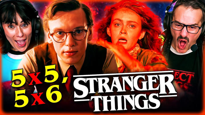 STRANGER THINGS Season 5 Episode 5 & 6 TARA & ANDREW'S REACTION!! Netflix Vol. 2 | Vecna Sadie Sink