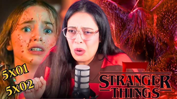 STRANGER THINGS SEASON 5 Episode 1 & 2 REACTION!! Vecna | Millie Bobby Brown | Demogorgon | Netflix