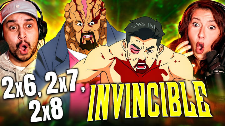 INVINCIBLE SEASON 2 EPISODES 6, 7 & 8 FINALE REACTION  – FIRST TIME WATCHING – REVIEW