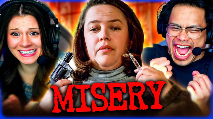 MISERY (1990) MOVIE REACTION – THIS WOMAN IS TERRIFYING!  - FIRST TIME WATCHING - STEPHEN KING