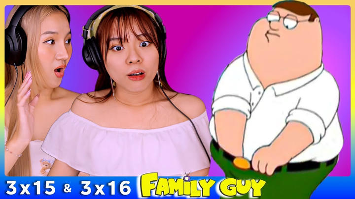 Asian Girls React | Family Guy Season 3 | Ep 15 & 16  (Family Guy Reaction)